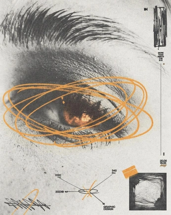 A cover of "Graphic Design" cluster. The owner is lia.fuentes. The cluster consists of 18 elements.