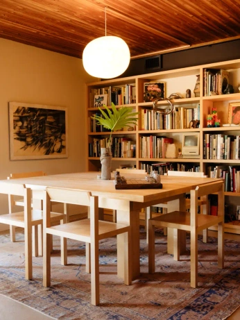 A cover of "Interiors & Furniture" cluster. The owner is colekennedy. The cluster description is "Art direction for furniture and interior design.". The cluster consists of 132 elements.