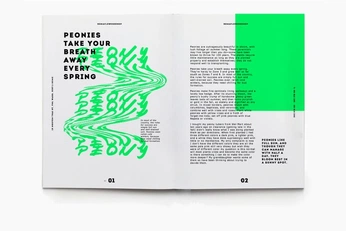 A cover of "MAGAZINE DESIGN" cluster. The owner is sasastadlin. The cluster consists of 10 elements.