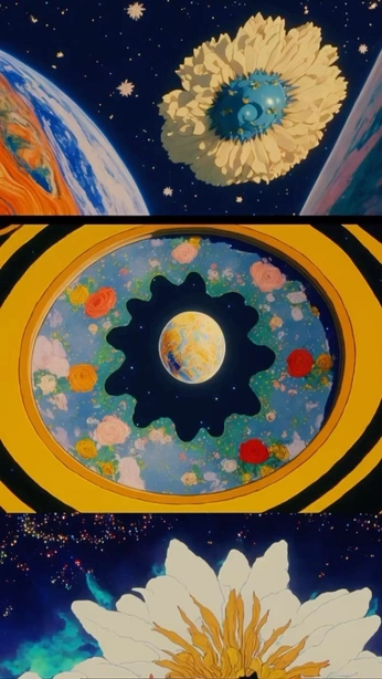 A cover of "outer space" cluster. The owner is akowaffle. The cluster consists of 5 elements.